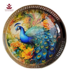 Peacock Art Tray