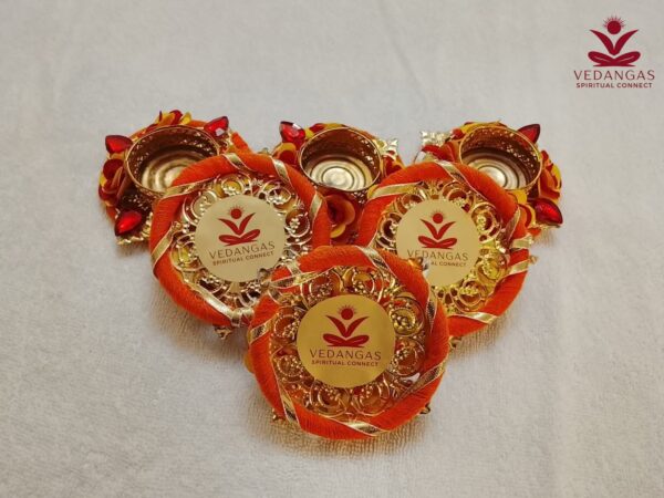 Floral Tealight Diyas - Image 2