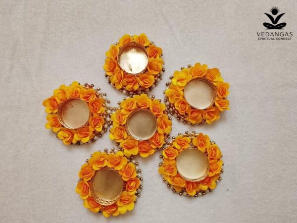 Floral Tealight Holder Set