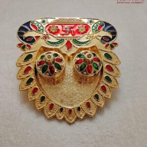Antique Meenakari Thali